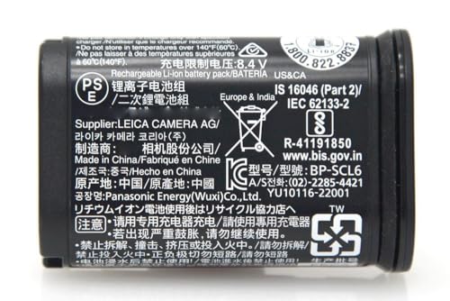 LEICA - LEICA ライカ リチウムイオンバッテリー(BP-SCL4) Amazon.com : Kastar 1-Pack Rechargeable Li-ion Battery